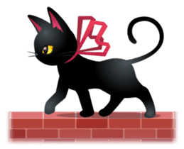 Black Cat MIA sticker #4737379
