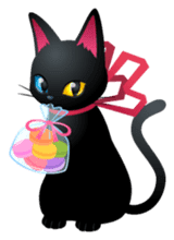 Black Cat MIA sticker #4737380