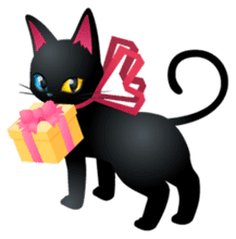 Black Cat MIA sticker #4737381