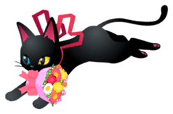 Black Cat MIA sticker #4737382