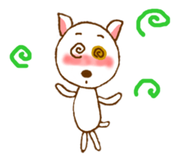 sweet panda-dog sticker sticker #4737591