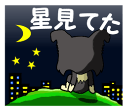 I Love Border Collie sticker #4737800