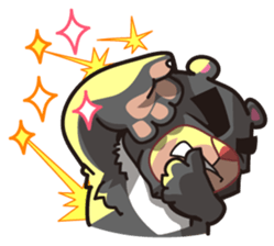 A-gi bear sticker #4738039