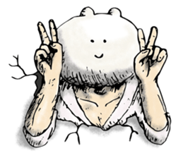 The bear is in this sticker #4738390