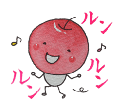 Feeling of apple 2 sticker #4738504