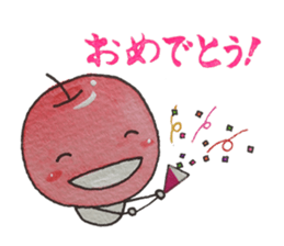 Feeling of apple 2 sticker #4738517