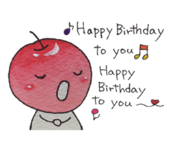 Feeling of apple 2 sticker #4738519