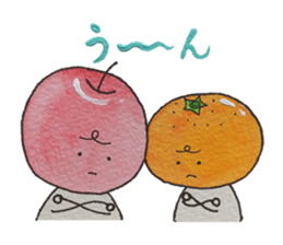 Feeling of apple 2 sticker #4738533