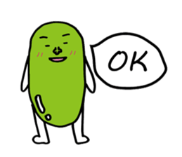 green soybeans. sticker #4738627