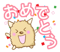Reply of Pomeranian sticker #4739282