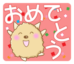 Reply of Pomeranian sticker #4739292