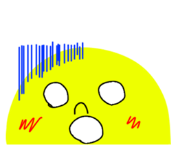 yellow animal sticker sticker #4739486