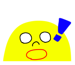 yellow animal sticker sticker #4739497