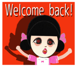 Colorful girls!  - English ver. - sticker #4739552