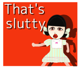 Colorful girls!  - English ver. - sticker #4739570