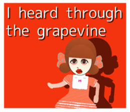 Colorful girls!  - English ver. - sticker #4739577