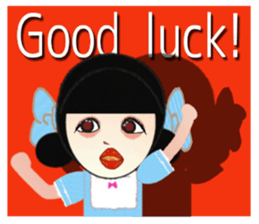 Colorful girls!  - English ver. - sticker #4739580