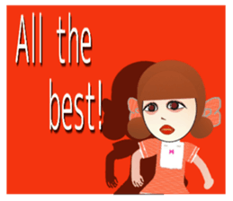 Colorful girls!  - English ver. - sticker #4739581