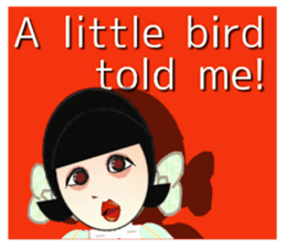 Colorful girls!  - English ver. - sticker #4739582