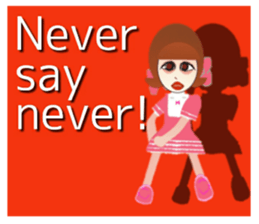 Colorful girls!  - English ver. - sticker #4739583