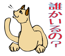 Stray Kitten's new home. sticker #4739622