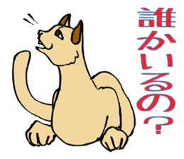 Stray Kitten's new home. sticker #4739622