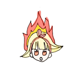 coheta-chan's daily life sticker #4739838