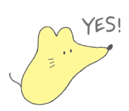 CHOROSU Mouse sticker #4740186