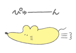 CHOROSU Mouse sticker #4740198