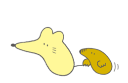 CHOROSU Mouse sticker #4740221