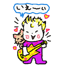 Baby and cat part4 sticker #4740255