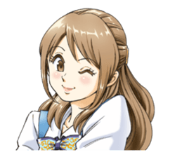 Shining days of the female office worker sticker #4740511