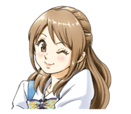 Shining days of the female office worker sticker #4740511