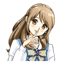 Shining days of the female office worker sticker #4740512