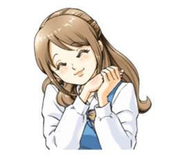 Shining days of the female office worker sticker #4740513