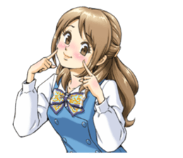 Shining days of the female office worker sticker #4740514