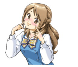 Shining days of the female office worker sticker #4740514