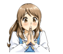 Shining days of the female office worker sticker #4740516