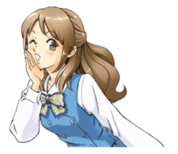 Shining days of the female office worker sticker #4740523