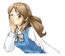 Shining days of the female office worker sticker #4740523