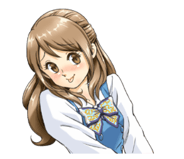 Shining days of the female office worker sticker #4740524