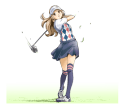 Shining days of the female office worker sticker #4740530