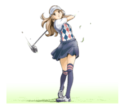 Shining days of the female office worker sticker #4740530