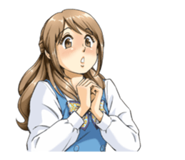 Shining days of the female office worker sticker #4740532