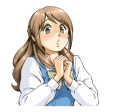 Shining days of the female office worker sticker #4740532