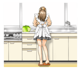 Shining days of the female office worker sticker #4740541