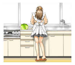 Shining days of the female office worker sticker #4740541