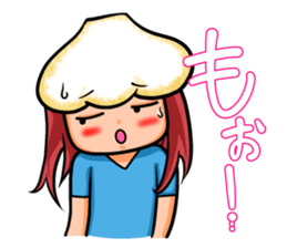 Continue! Love garlic girl sticker #4742271