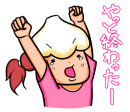 Continue! Love garlic girl sticker #4742278