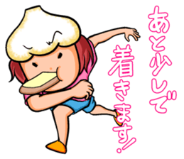 Continue! Love garlic girl sticker #4742294